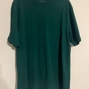 L.L. Bean Deep Green Men's Short Sleeve Tee